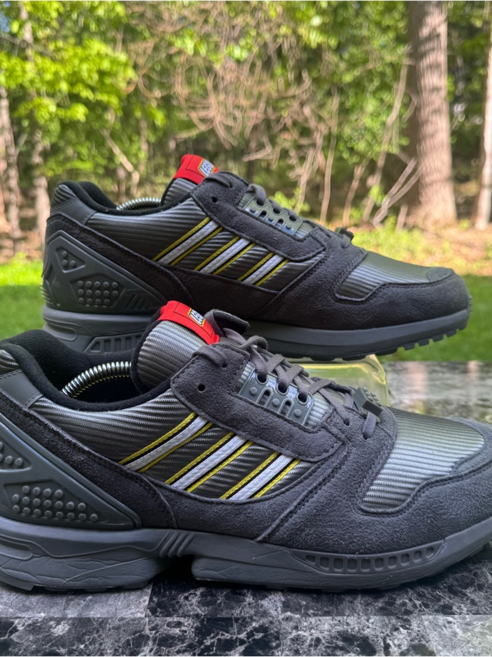 Size 11.5 - Adidas LEGO x ZX 8000 Color Pack - Grey